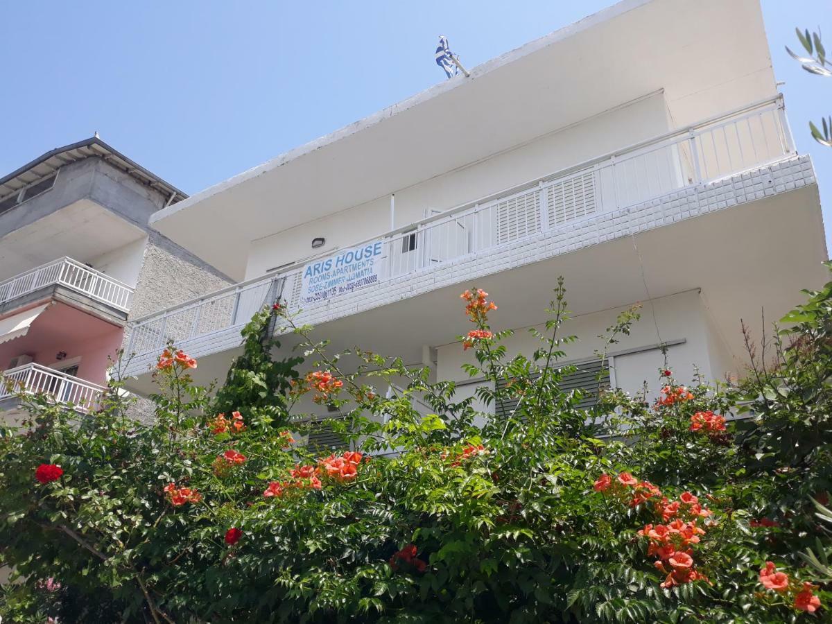 Ferienwohnung Aris House Paralía Exterior foto